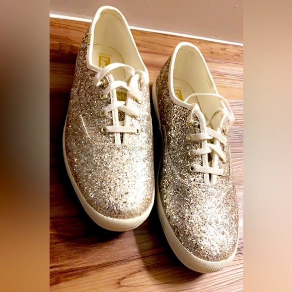 Keds Champion Glitter Celebration Lace Up | Women’s Sz 9W - Picture 9 of 11
